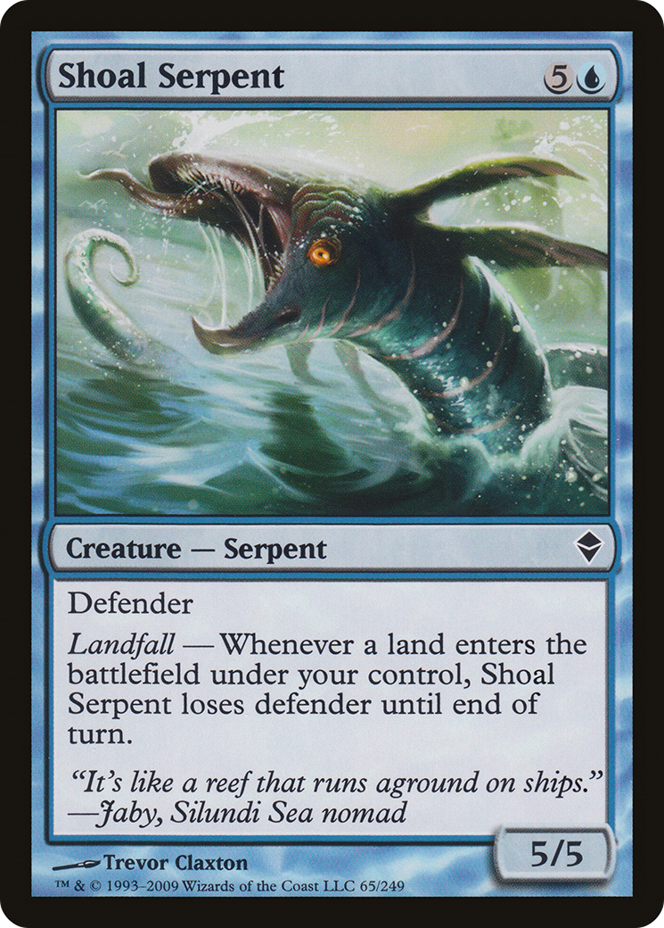 Shoal Serpent (ZEN-065)  Foil