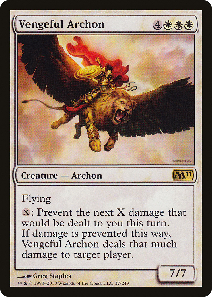 Vengeful Archon (M11-037)  Foil