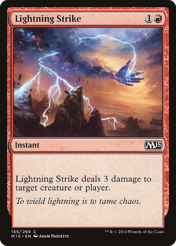 Lightning Strike (M15-155)  Foil