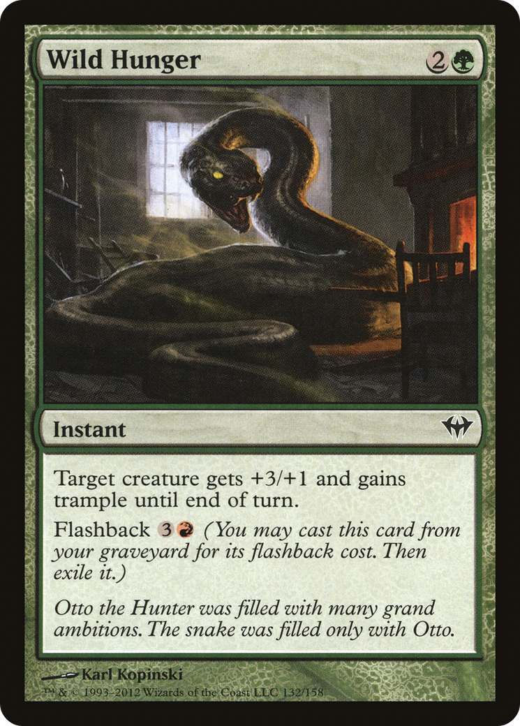 Wild Hunger (DKA-132)  Foil