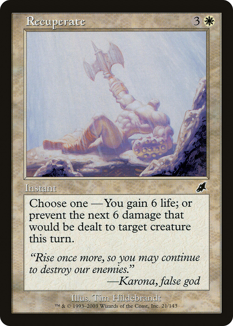 Recuperate (SCG-021)