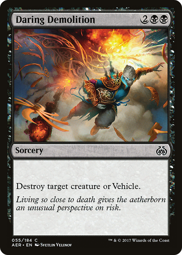 Daring Demolition (AER-055)  Foil