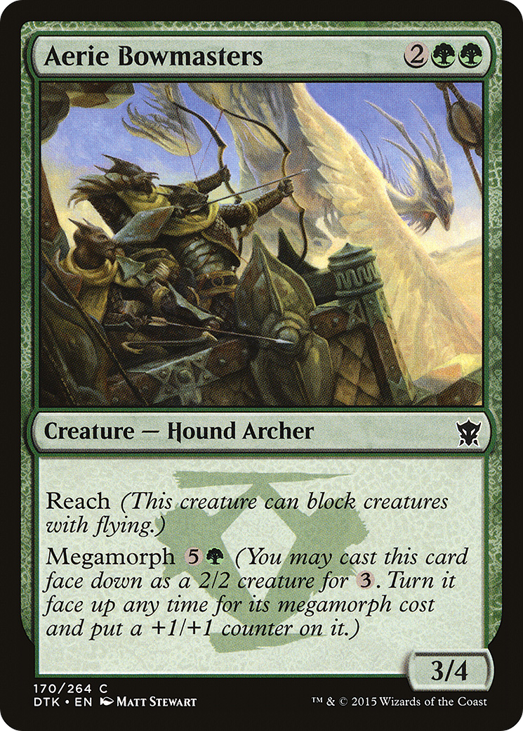 Aerie Bowmasters (DTK-170)  Foil