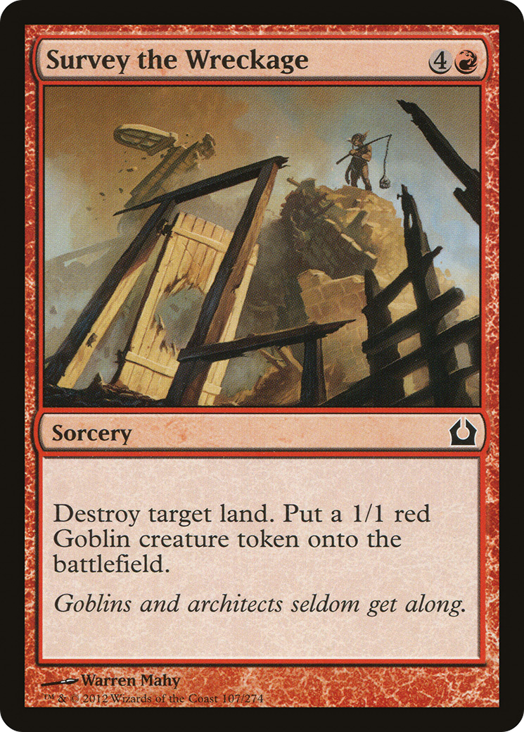 Survey the Wreckage (RTR-107)  Foil