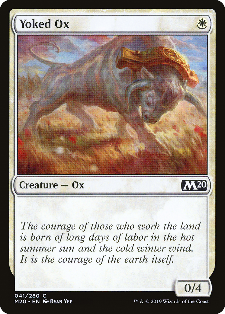 Yoked Ox (M20-041)  Foil