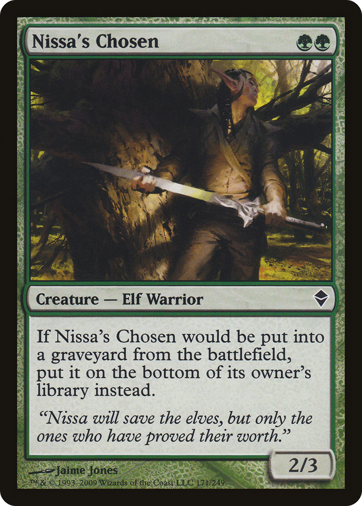 Nissa's Chosen (ZEN-171)