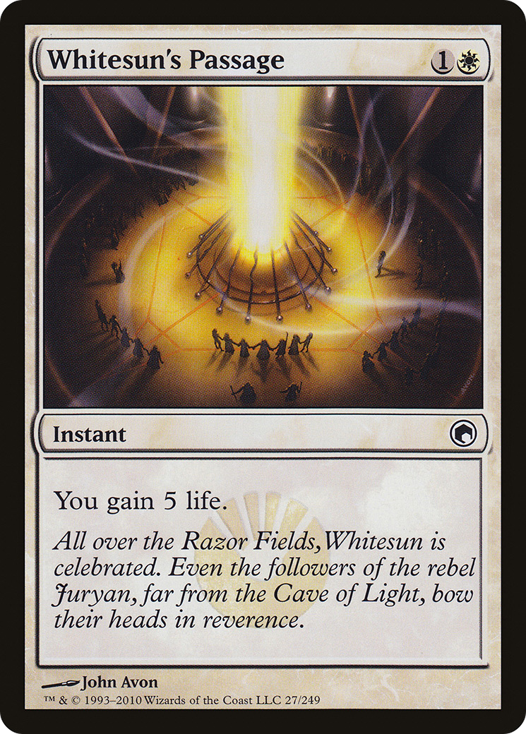 Whitesun's Passage (SOM-027)  Foil