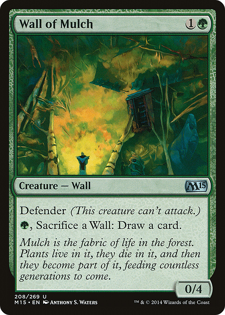 Wall of Mulch (M15-208)  Foil