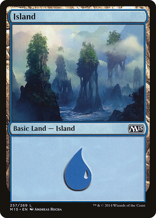 Island (M15-257)  Foil