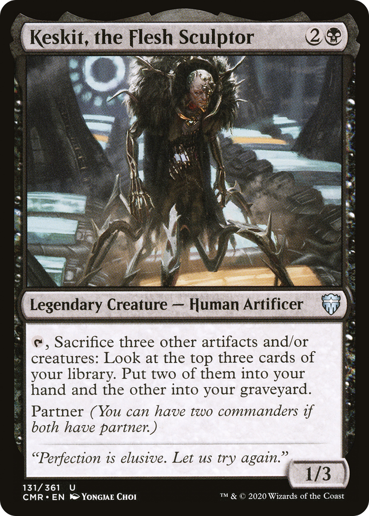 Keskit, the Flesh Sculptor (CMR-131)  Foil