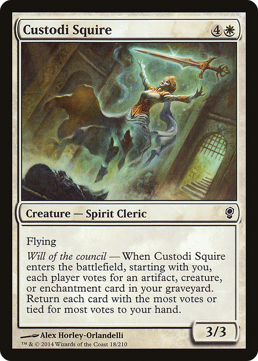 Custodi Squire (CNS-018)  Foil