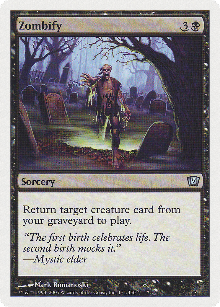 Zombify  Foil