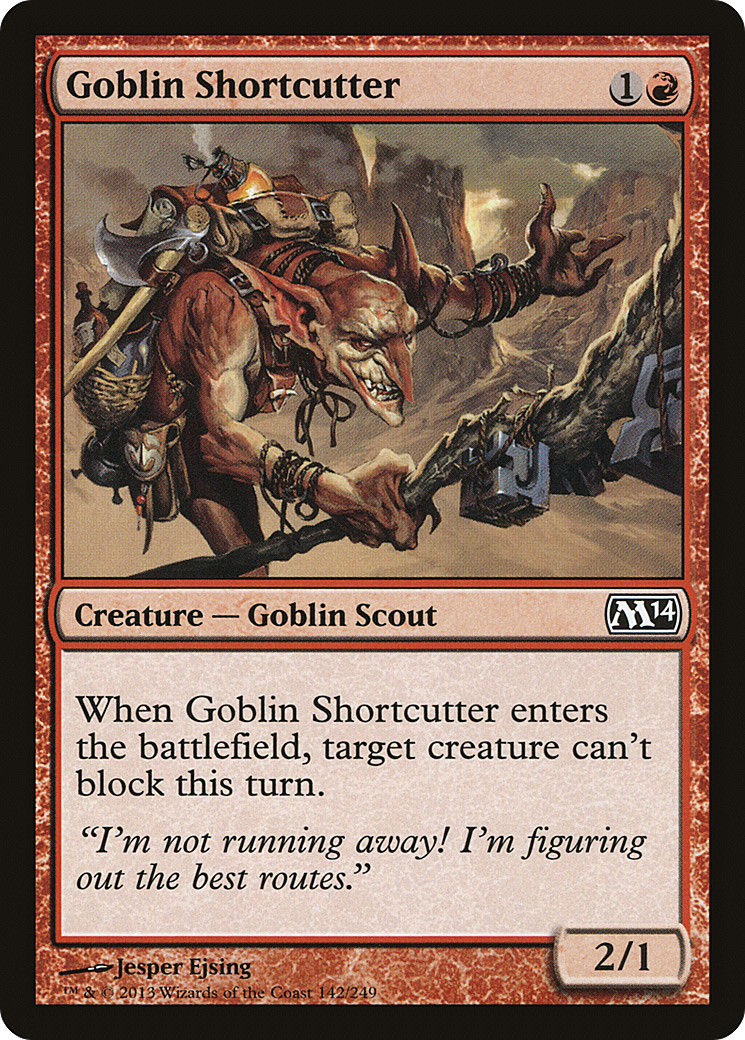 Goblin Shortcutter (M14-142)  Foil