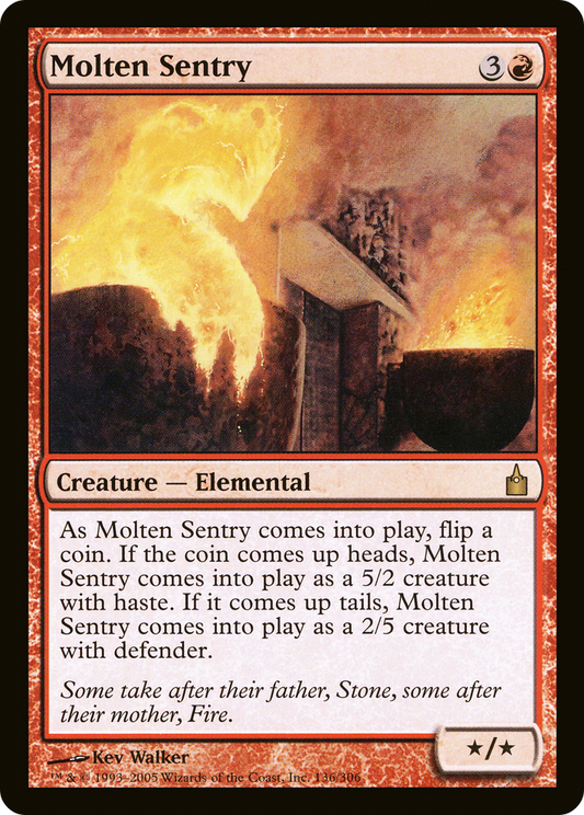 Molten Sentry (RAV-136)  Foil