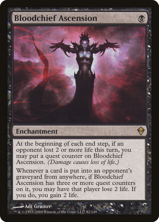 Bloodchief Ascension (ZEN-082)  Foil