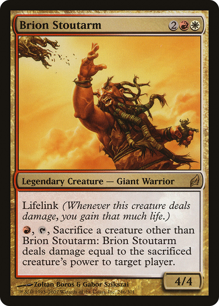Brion Stoutarm (LRW-246)  Foil