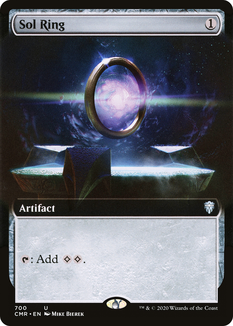 Sol Ring (Extended Art) (CMR-700)  Foil