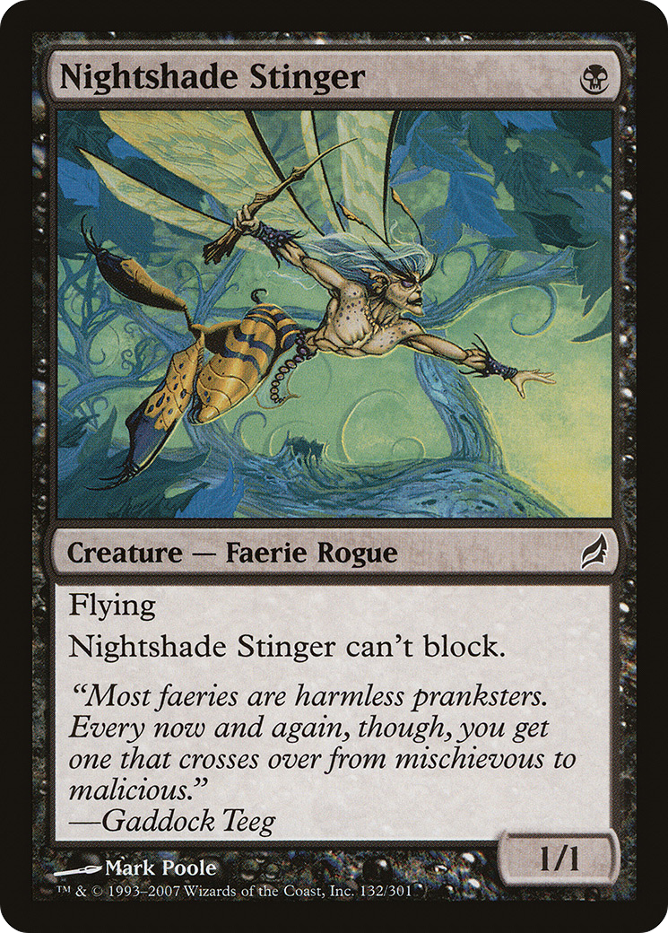 Nightshade Stinger (LRW-132)  Foil