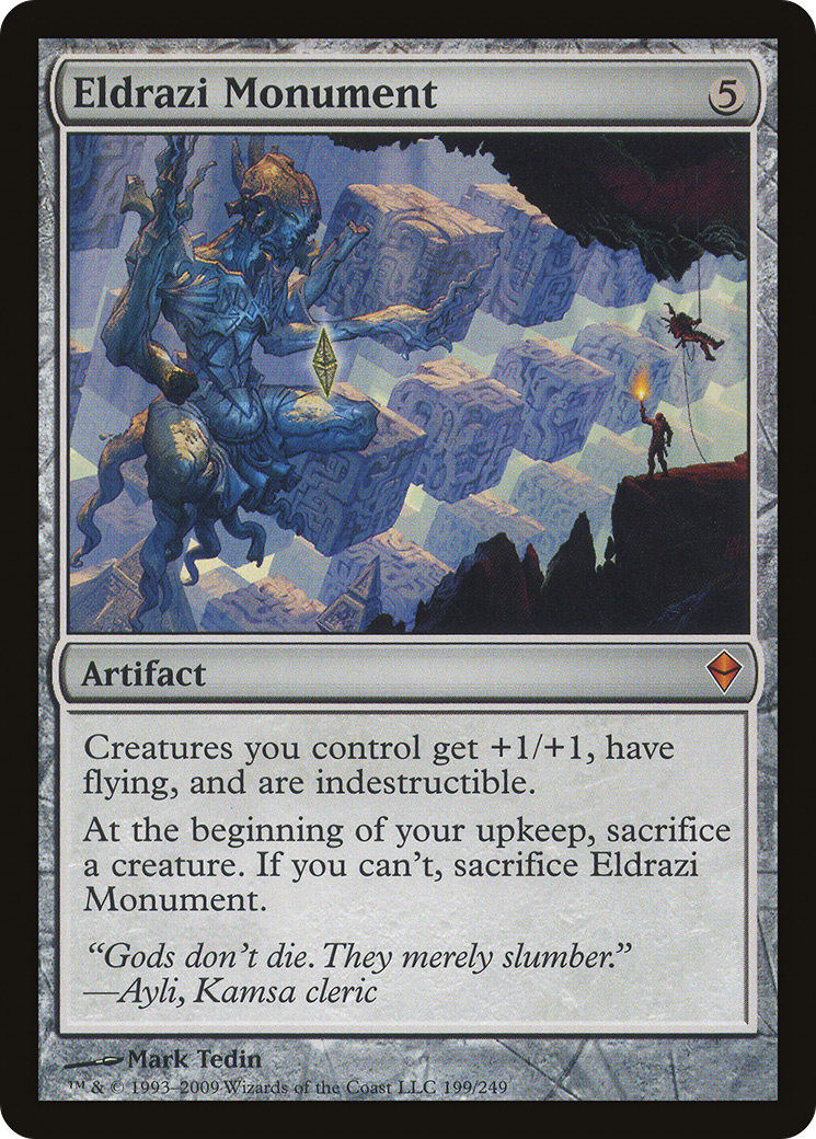 Eldrazi Monument (ZEN-199)  Foil