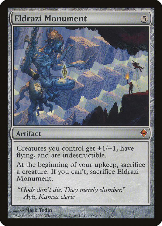 Eldrazi Monument (ZEN-199)  Foil
