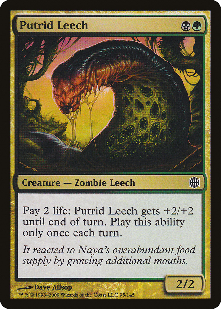 Putrid Leech (ARB-095)  Foil