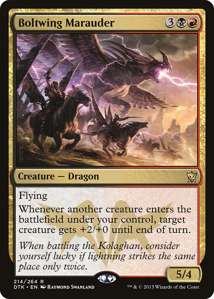 Boltwing Marauder (DTK-214)  Foil