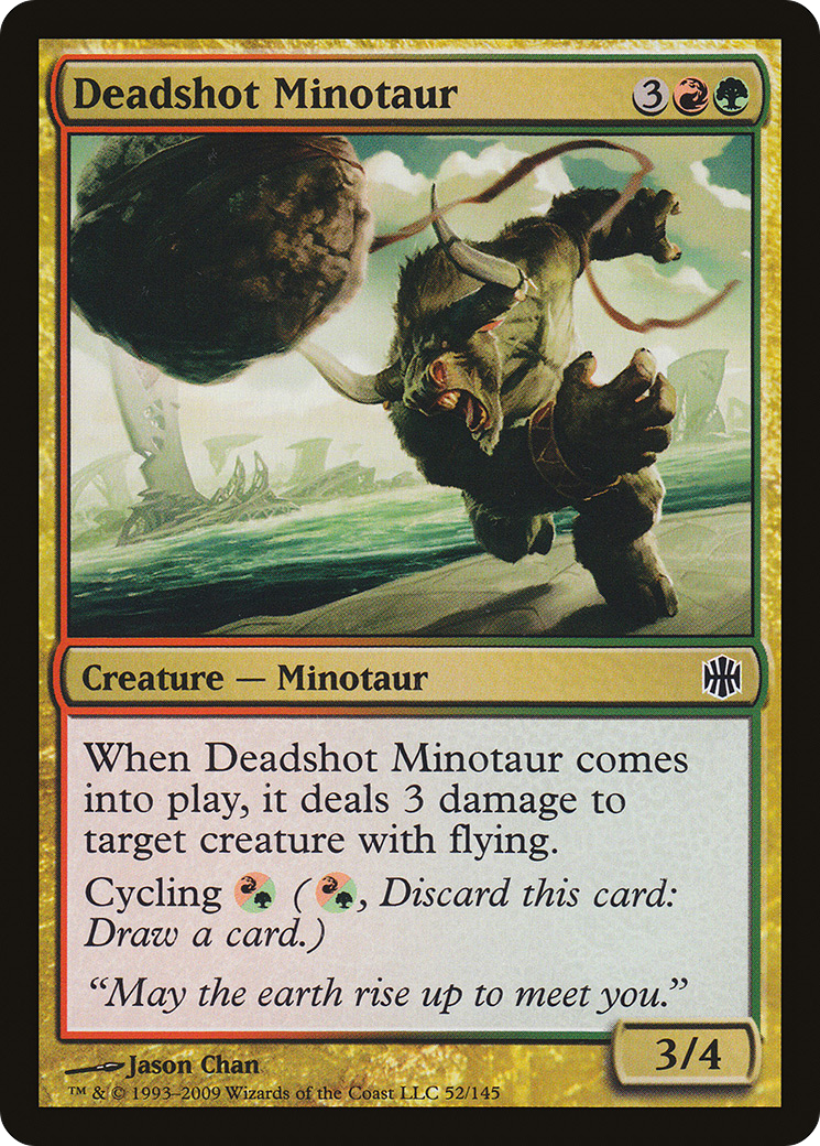 Deadshot Minotaur (ARB-052)  Foil