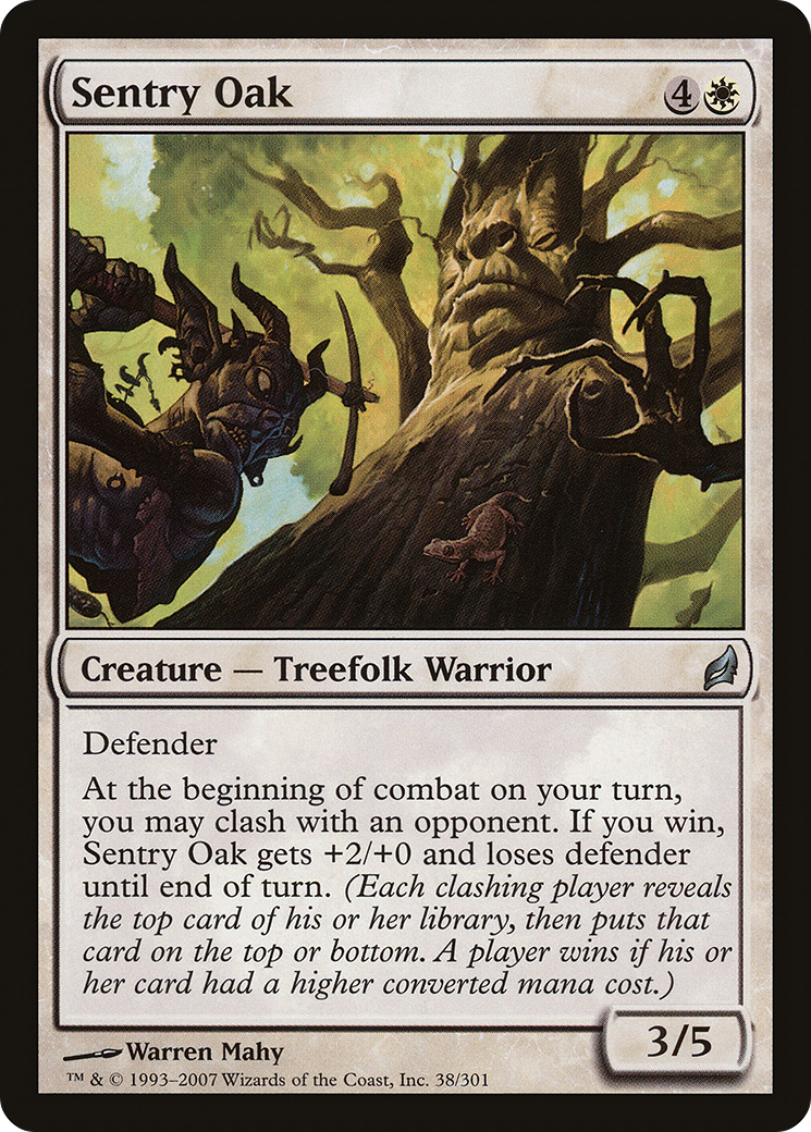 Sentry Oak (LRW-038)  Foil