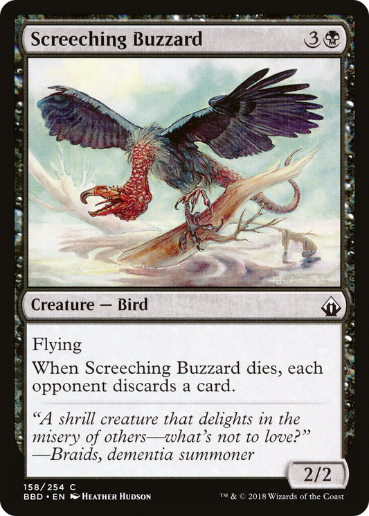 Screeching Buzzard (BBD-158)