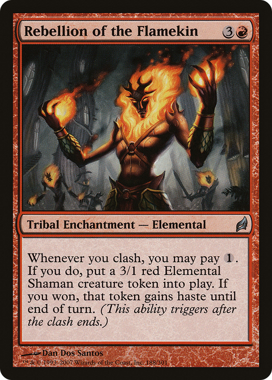 Rebellion of the Flamekin (LRW-188)  Foil