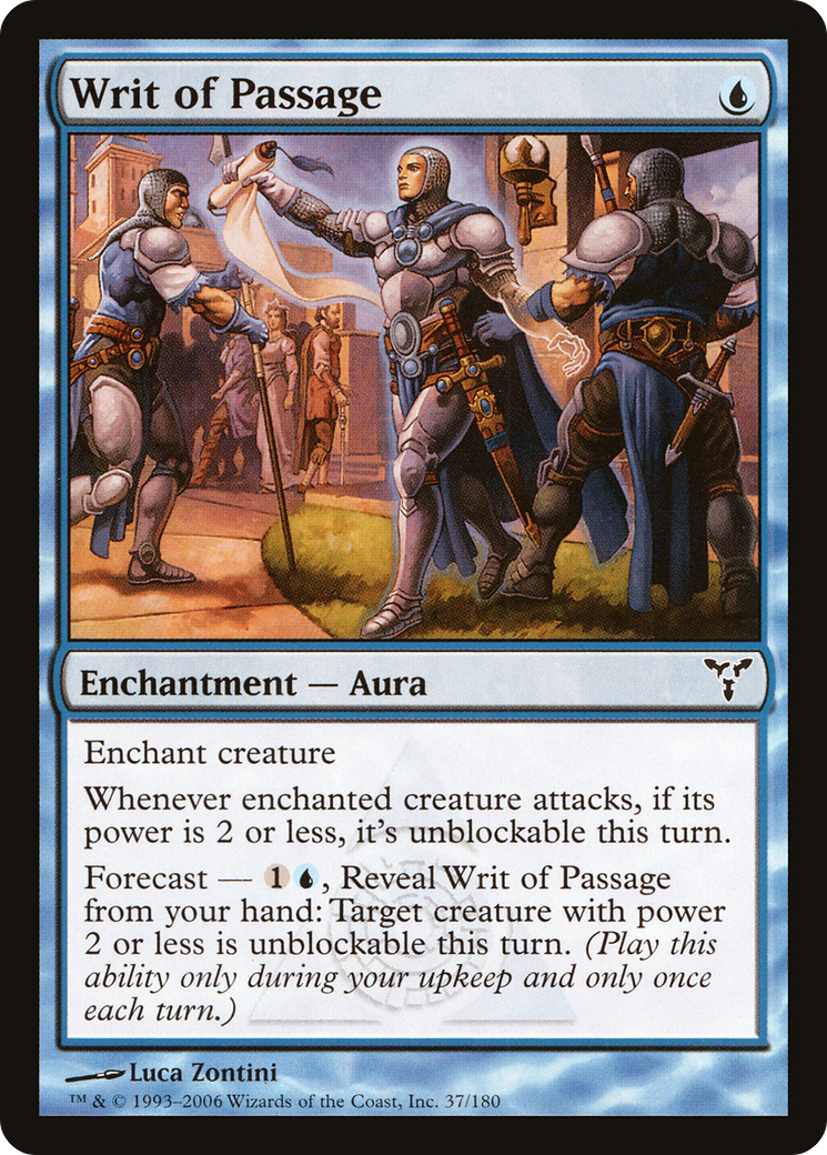 Writ of Passage  Foil