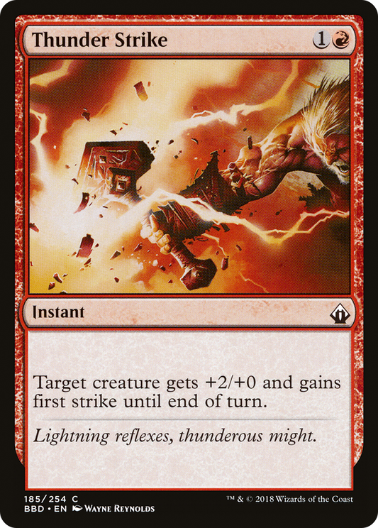 Thunder Strike (BBD-185)  Foil
