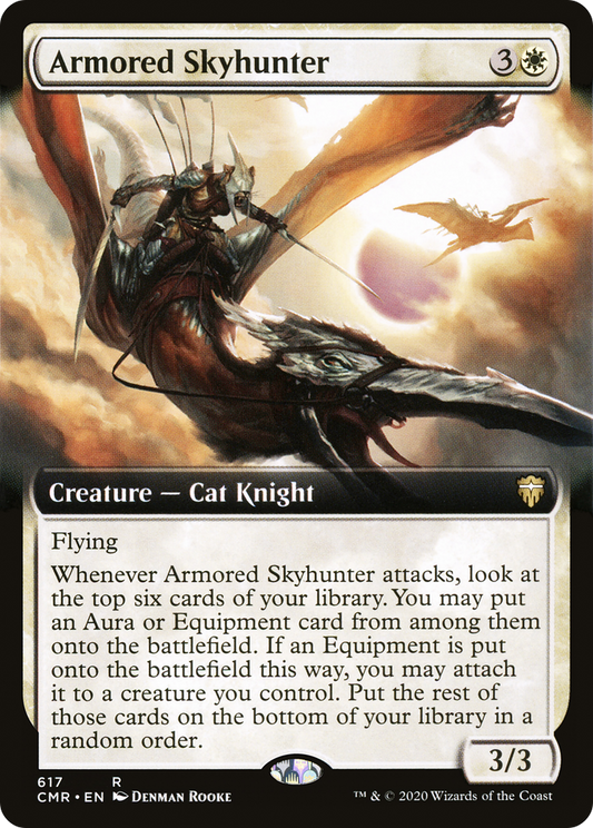 Armored Skyhunter (Extended Art) (CMR-617)  Foil