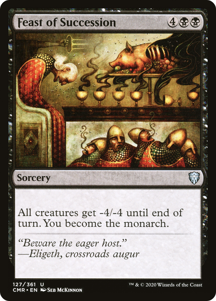 Feast of Succession (CMR-127)  Foil