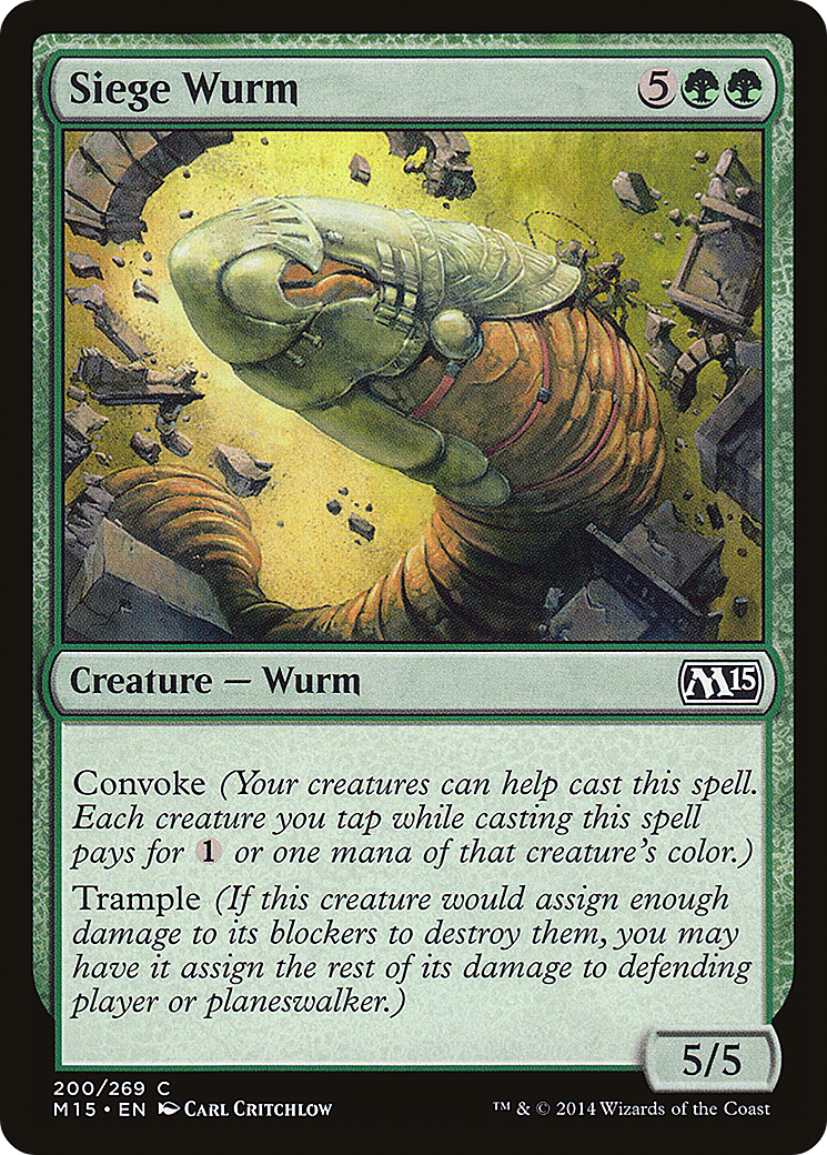 Siege Wurm (M15-200)