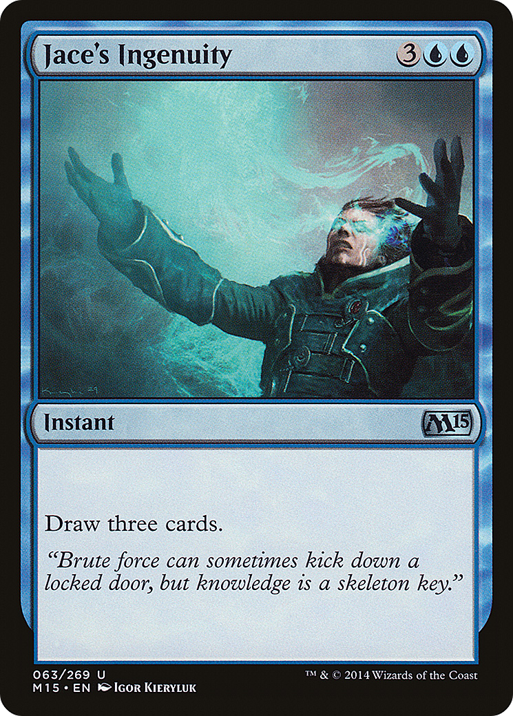 Jace's Ingenuity (M15-063)  Foil