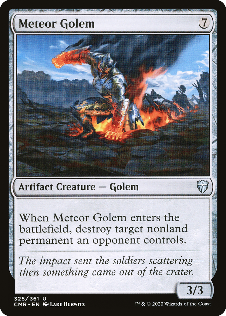 Meteor Golem (CMR-325)  Foil