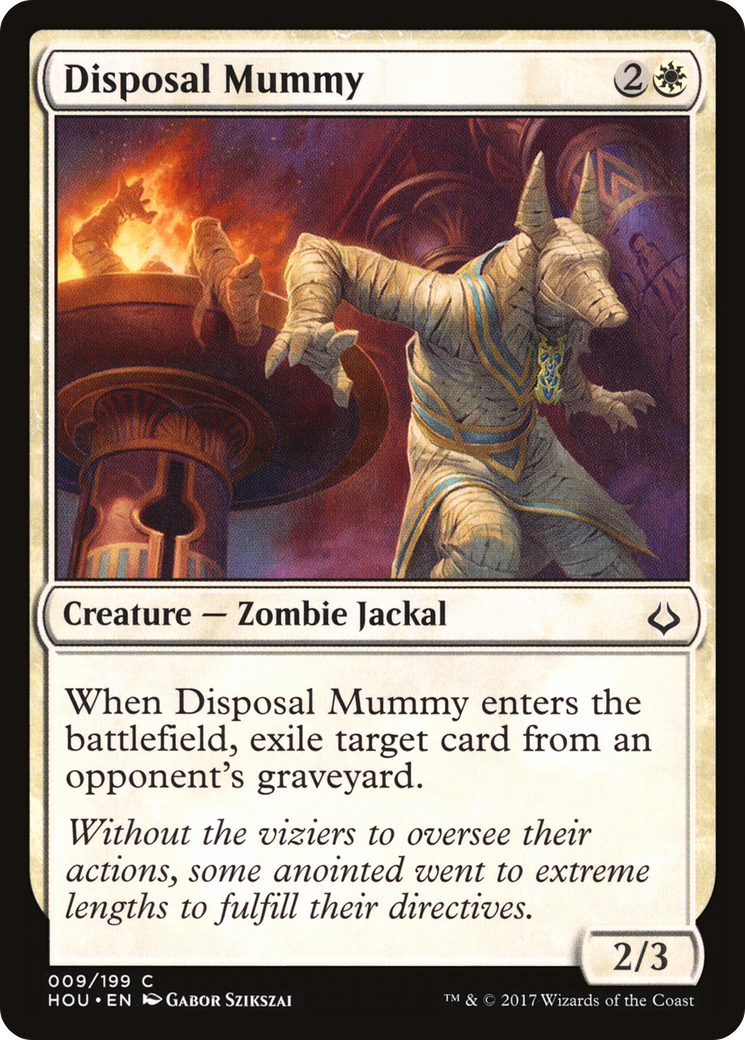 Disposal Mummy (HOU-009)  Foil
