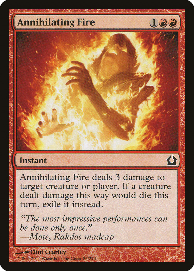 Annihilating Fire (RTR-085)
