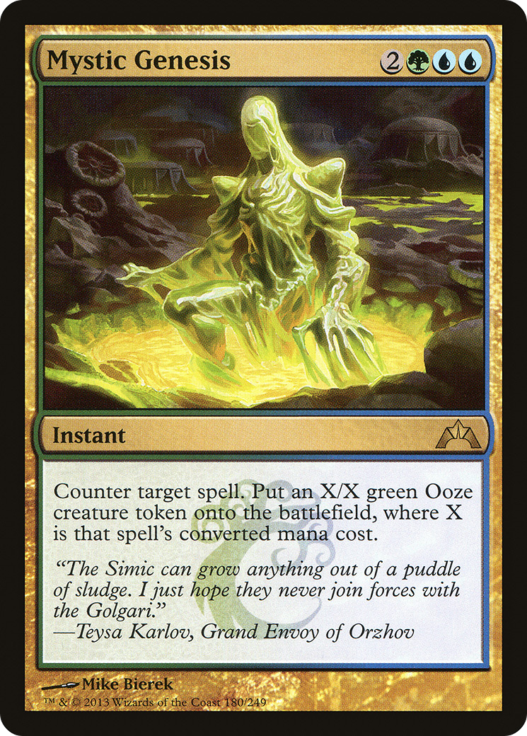 Mystic Genesis (GTC-180)  Foil