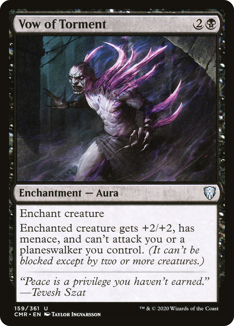 Vow of Torment (CMR-159)  Foil