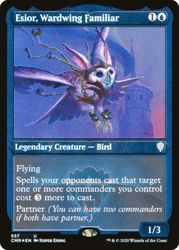 Esior, Wardwing Familiar (Foil Etched) (CMR-557)  Foil