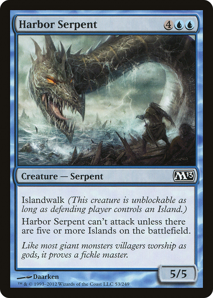 Harbor Serpent (M13-053)  Foil