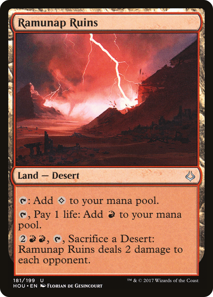 Ramunap Ruins (HOU-181)  Foil