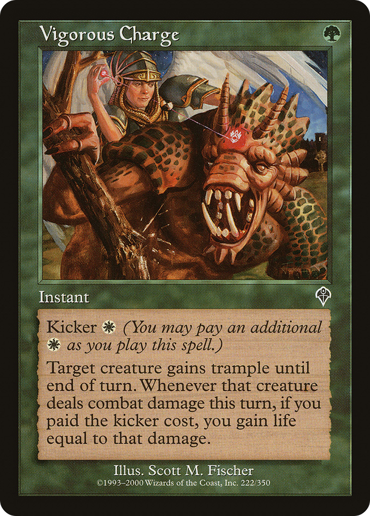 Vigorous Charge (INV-222)  Foil