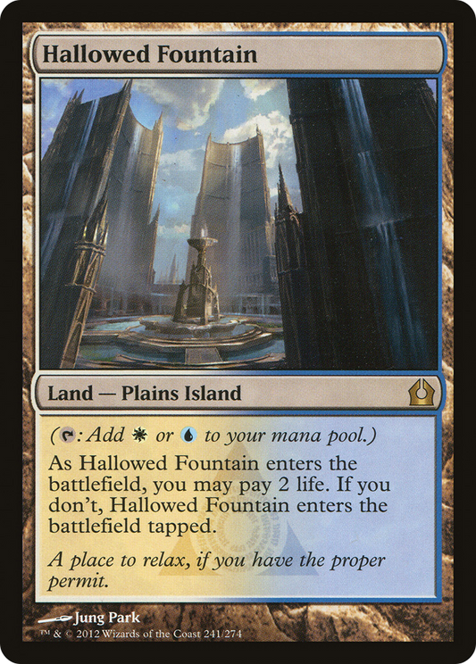 Hallowed Fountain (RTR-241)  Foil