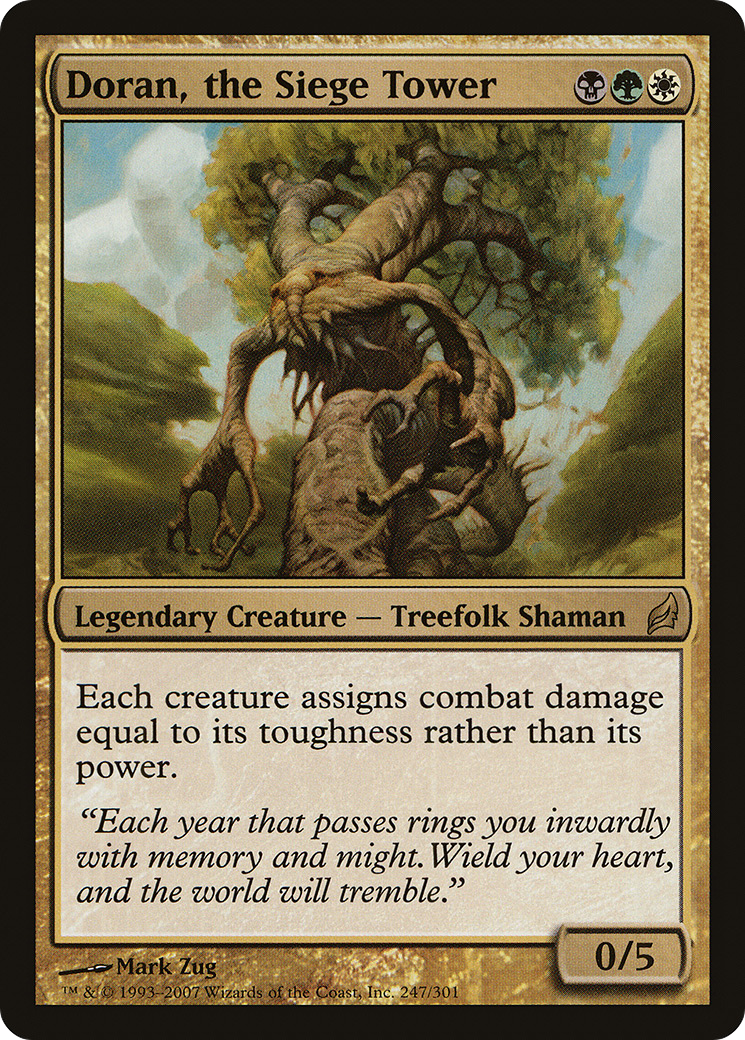 Doran, the Siege Tower (LRW-247)  Foil