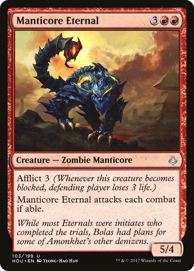 Manticore Eternal (HOU-103)  Foil