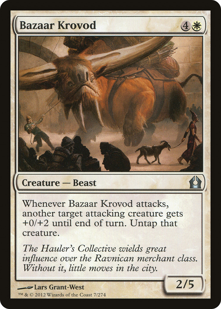 Bazaar Krovod (RTR-007)  Foil