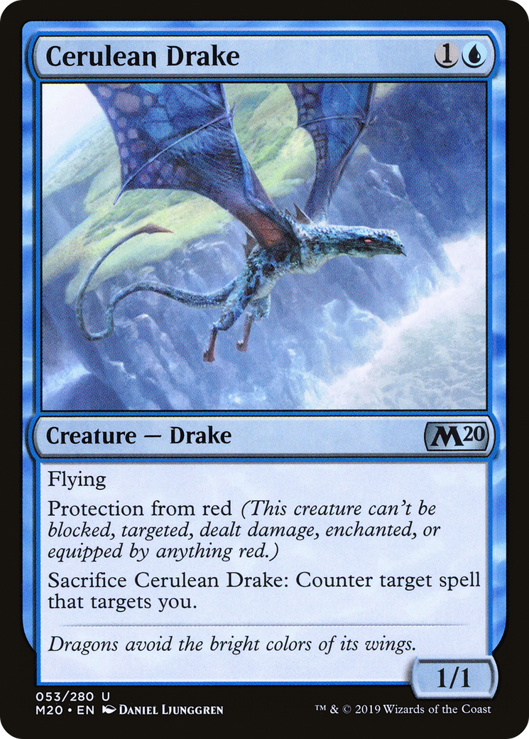 Cerulean Drake (M20-053)  Foil